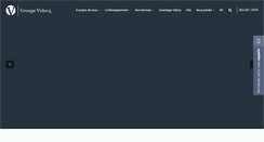 Desktop Screenshot of groupevidocq.com